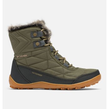 Columbia Ženske Čizme - Minx Shorty III Kaki Boja | IQUH-15267